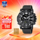 卡西歐（CASIO）手表個性八角表盤智能藍牙商務鋼帶皮帶防水石英520禮物送男友 ECB-20YCL-1A藍寶石玻璃