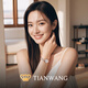 天王（TIAN WANG）手表女士貝母小表盤(pán)時(shí)尚簡(jiǎn)約石英防水國(guó)表腕表情人節(jié)禮物送女友 皎月白LS31275P.P.W