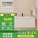 科勒（KOHLER）逸清浴室柜衛(wèi)生間臺盆柜子洗手間家具 逸清浴室柜 單抽+單門90cm 依洛詩鏡柜(890MM)