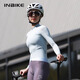 INBIKE雙箭頭騎行短褲背帶女新款帶口袋長褲自行車公路山地車騎行服裝備 (套裝)淺蘭長袖+初澗淺紫短褲 M