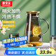 GIANXI冷水壺大容量家用耐高溫高硼硅玻璃涼白開水壺單壺節(jié)日禮物1.8L