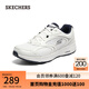 斯凱奇（Skechers）男鞋夏季動(dòng)感緩震跑步鞋復(fù)古潮流運(yùn)動(dòng)鞋透氣網(wǎng)面舒適休閑鞋220371 白色/海軍藍(lán)色/WNV 41