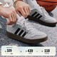 adidas「小鋸齒」D-PAD CLASSIC休閑美高風(fēng)復(fù)古籃球板鞋阿迪達(dá)斯 淺灰/黑色/淺猩紅   42