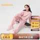 巴拉巴拉童裝兒童長(zhǎng)袖套裝秋冬2024大童兩件套裝加絨男女童潮208424104101
