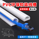 佐佑眾工PVC線槽明裝明線自粘走線槽隱形遮擋條地面防踩神器網(wǎng)線光纖專用 18*12【側(cè)開口 白色 】 1米價