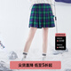 ELAND衣戀半身裙女JK學院風少女百褶裙半身裙短裙子女夏季 綠色(40)Green M 165