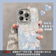 文初適用OPPOReno14/13手機殼12pro新款男女蝴蝶自帶閃鉆鏡頭膜reno11Pro軟邊硬殼防摔保護套 漸變蝴蝶Y藍-自帶鏡頭膜 RENO14