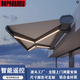 奉希 送上門(mén)貨包安裝 電動(dòng)伸縮雨棚遮陽(yáng)棚遙控全盒庭院高端鋁合金雨棚 長(cháng)2米伸出1.5米【包安裝】