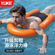 羽克（Yuke）游泳跟屁蟲浮力棒浮條救生浮標(biāo)戶外游泳專用全實(shí)心免充氣成人浮漂 橙色浮力棒 【承重180斤】帶安全腰帶