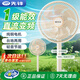 先鋒語音落地扇家用臥室一級能效省電智能風(fēng)扇直流變頻大風(fēng)力風(fēng)扇 【直流變頻語音遙控款】一級能效+無刷電機