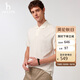 哈吉斯（HAZZYS）男裝 25夏PHIZ多色棉短袖POLOASTZE0CBI21 米黃色OW L（175/96A48