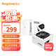 鑫谷（segotep）額定650W 全模750冰山版電源（雙CPU供電口/盲插全模組白色線(xiàn)材/省電寬幅/12CM溫控風(fēng)扇）