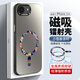 霸時(shí)代 適用  iPhone16E手機(jī)殼蘋果16E保護(hù)套全包磁吸超薄簡約時(shí)尚創(chuàng)意卡通彩銀鐳射防摔女男款外殼 彩銀imd磁吸【小怪獸派對】 iPhone16E