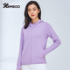 Simboo冰絲防曬衣女男薄款夏季透氣彈力防紫外線(xiàn)運動(dòng)服皮膚風(fēng)衣衫外套 2088紫色-女 XL