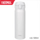 膳魔師（THERMOS）大容量保溫杯居家辦公男士女學生便攜新款簡約不銹鋼 云白500mljnl506