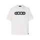 GBGOODBRAND 24S/S Diamonds 鏤空LOGO貼鉆T恤 白色 白色 * S