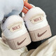 耐克（Nike）女鞋厚底增高官方 新款潮流耐磨運動鞋戶外出行輕便休閑鞋板鞋 DM7590-105/白粉色/增高厚底 38