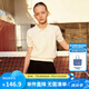 ELLE KIDS童裝 POLO領(lǐng)短袖針織衫女兒童夏季新款正肩寬松廓形上衣 米白色 160 （S）