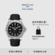 百年靈（BREITLING）復仇者自動機械腕表男士手表黑色42瑞士機械表 黑色牛皮表帶42-折疊扣