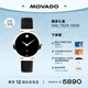 摩凡陀（Movado）瑞士手表博物館系列腕表機(jī)械皮帶女表0607675瑞表禮物送禮