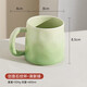 PAKCHOICE杯子馬克杯家用陶瓷茶杯泡茶高顏值創(chuàng)意手捏紋辦公室喝水杯咖啡杯