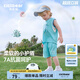 齊齊熊（ciciibear）[小颶風(fēng)3代]速干運動童裝兒童男童套裝籃球服套裝寶寶背心涼感 速干戶外-冰川藍 【安全A類】 120