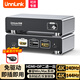 UNNLINK HDMI+DP切換器二進(jìn)一出 4K240Hz/144Hz高清 兩臺(tái)電腦筆記本機(jī)頂盒PS5共享顯示器電視投影儀 【4K240/144Hz】HDMI DP2進(jìn)1出