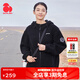 思凱樂SCALER戶外抓絨衛(wèi)衣女搖粒絨上衣保暖仿羊羔絨連帽外套抓絨衣 黑色（男女同款） M