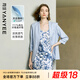 顏域藍色薄款小西裝女2025夏季新款通勤職業(yè)顯瘦修身西服短外套女 淺藍 L