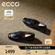愛步（ECCO）單鞋女 時尚潮流百搭職場通勤粗跟方頭皮鞋 型塑290943 黑色29094301001 37
