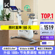 Keep動(dòng)感單車(chē) 家用智能健身器材C2 Lite自發(fā)電 20斤飛輪組 白K0105B