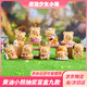 黃油小熊盲盒黃油小熊玩偶可愛(ài)盲盒甜心小熊女孩盲盒生日禮物 【盲盒9款隨機(jī)1】 黃油小熊