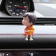 汽車(chē)內飾品中控臺后視鏡可愛(ài)車(chē)載情侶擺件小車(chē)上車(chē)內裝飾用品網(wǎng)紅 簞身女孩一個(gè) (送無(wú)痕膠貼)-所有車(chē)型都可以裝飾