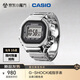 卡西歐（CASIO）手表 G-SHOCK  50周年限量紀(jì)念款全金屬戒指手表禮盒 CRW-001-1PR