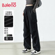 班尼路（Baleno）軟殼兩穿工裝褲女2025年春秋季時(shí)尚感戶外通勤運(yùn)動(dòng)休閑百搭休閑褲