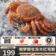 【全網(wǎng)熱銷】俄羅斯進(jìn)口鮮活生凍紅毛蟹海鮮活蟹大螃蟹大毛蟹 【現(xiàn)貨】生凍大紅毛蟹1.2- 1.5斤
