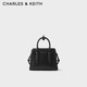 CHARLES&KEITH插帶兔耳包托特包手提斜挎婚包包女包生日七夕禮物CK2-50781362