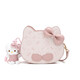 凱蒂貓（hellokitty）正品可愛(ài)卡通貓頭包女包2025新款輕奢小眾設計粉色便攜單肩斜挎包 粉色
