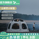 vidalido維達(dá)利多戶外露營(yíng)帳篷六角焚火帳山脊超大空間家庭多人露營(yíng)可拼接 山脊|白灰色