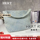 HKRT扎染牛仔包手工編織包托特包包女包2025新款手提單肩包大容量女包 牛仔藍