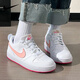 耐克（NIKE）女鞋 2025秋季新款時(shí)尚潮流運動(dòng)鞋低幫百搭板鞋休閑鞋子大童鞋 COURT/111/水蜜桃粉 37.5