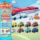 汪汪隊(duì)立大功（PAW PATROL）汪汪隊(duì)玩具全套狗狗巡邏車男女孩兒童玩具生日禮物 大巴士車+8輛合金賽車