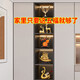 喬遷新居暖居酒柜擺件客廳電視柜擺件玄關(guān)中式裝飾工藝品組合套裝 5件套B 高端默克金【永不褪色】