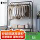 楠葉 衣架落地 臥室掛衣架 宿舍衣帽架 陽(yáng)臺(tái)晾衣桿 簡(jiǎn)易置物架GYGX-13