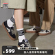 VISION STREET WEAR官方 STICK KNIT復(fù)古編織經(jīng)典低幫反毛皮板鞋運動滑板鞋男女 「暗夜」黑色 42