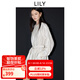 LILY氣球裙2025春法式垂感氣質(zhì)插肩燈籠袖腰帶長袖蓬蓬裙連衣裙女 703米色 S