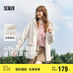 森馬（Semir）森馬外套女仿羊羔毛搖粒絨雙面穿連帽重磅夾克24新款109724108002