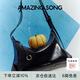 Amazing Song乙頌女包【陳都靈同款包包】甜甜圈HOBO小號(hào)單肩斜挎包禮物女