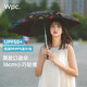 Wpc.遮陽傘plantica華道家花漾聯(lián)名炫彩花黑膠防曬晴雨兩用折疊太陽傘