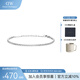 丹尼爾惠靈頓（DanielWellington）DW手鏈女 星光網(wǎng)球星光銀色情侶手鏈七夕禮物送女友DW00400386